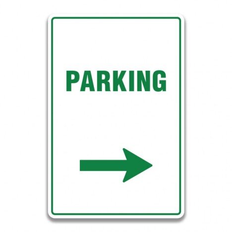 PARKING RIGHT SIGN